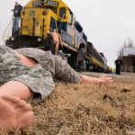 Alaska Shield exercise included a staged collision between a school bus and a train