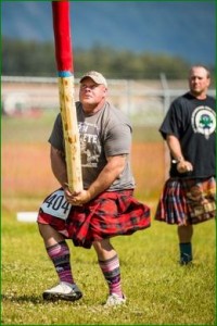 Highland man pole