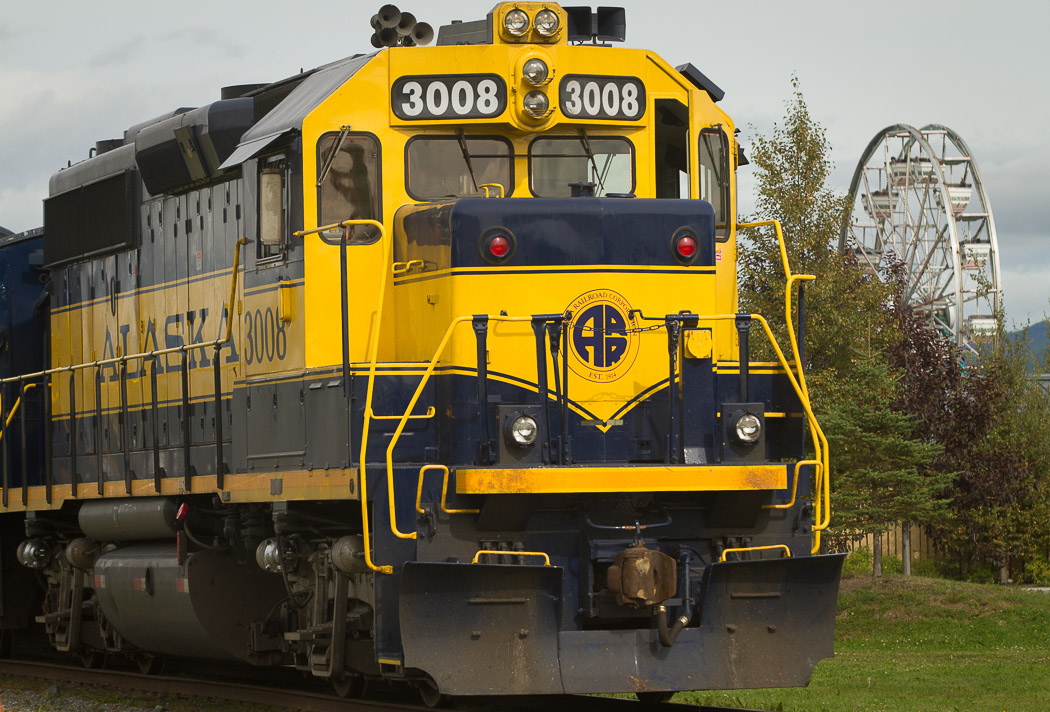 Alaska Rail Road Fair Train Alaska State Fair
