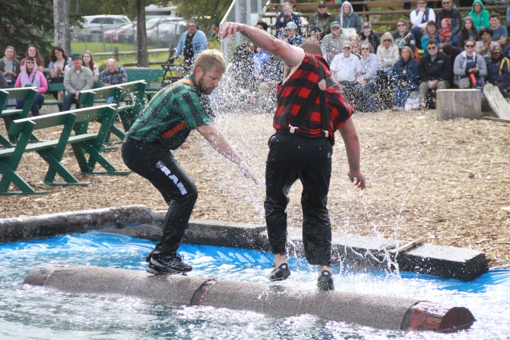 Fred Scheer's Lumberjack Show Alaska State Fair