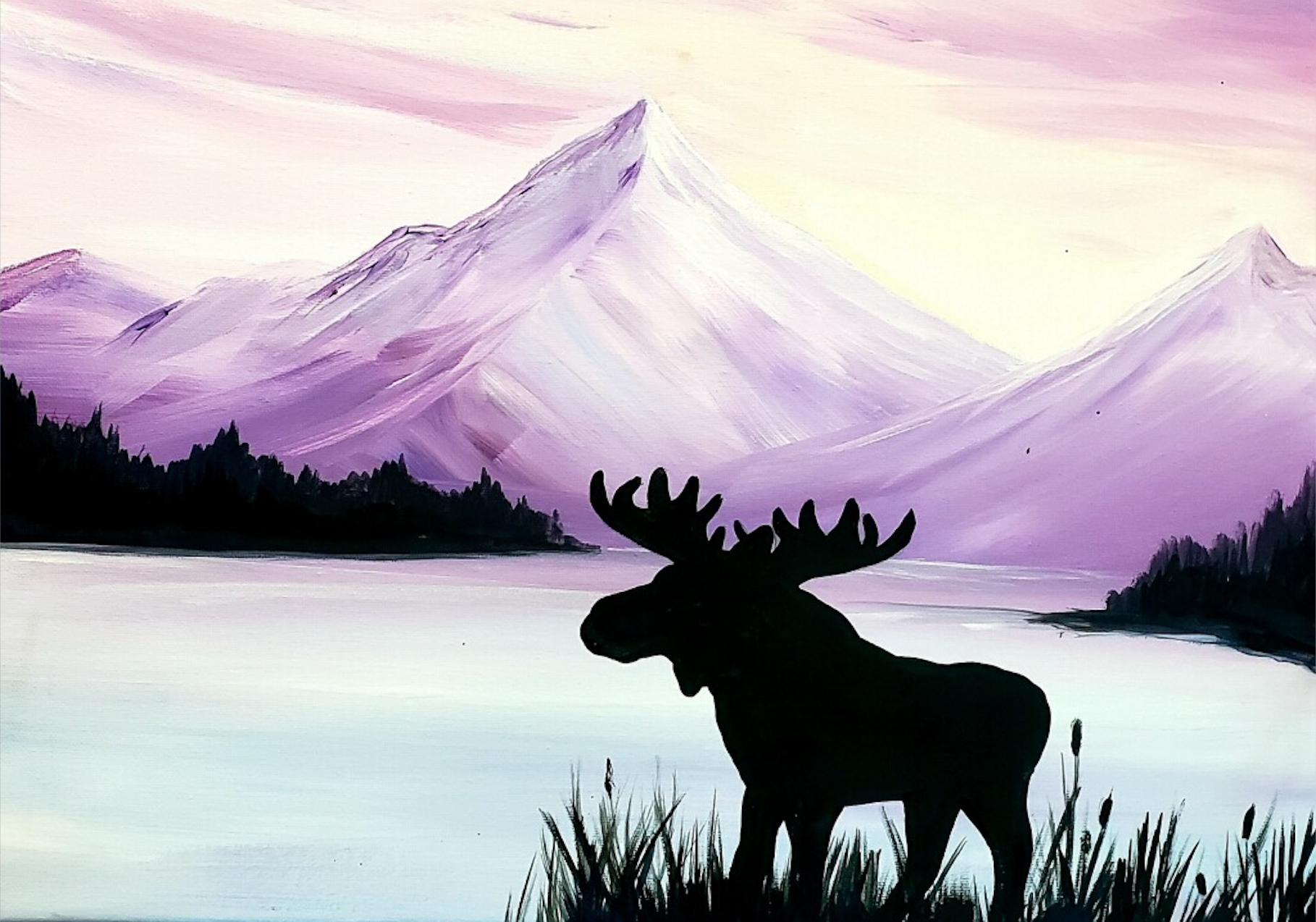 Paint Night with Sara Alaska State Fair