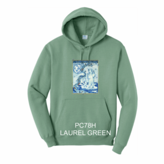 2025 Poster Design Hoodie - Olive Green