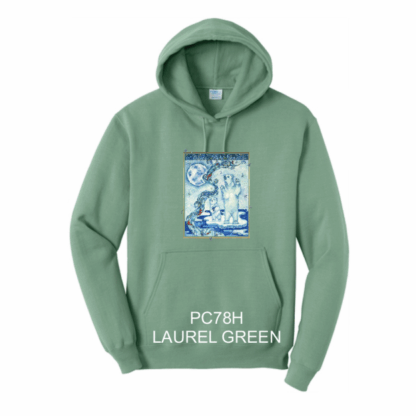 2025 Poster Design Hoodie - Olive Green