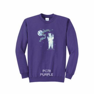 2025 Swoosh Crew Sweatshirt (no hood) - Purple
