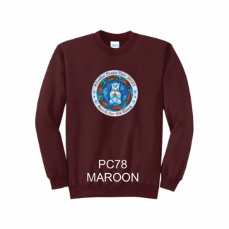 2025 Logo Crew Sweatshirt - Maroon