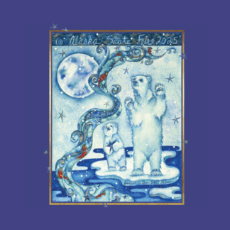 2025 Poster Design Crew Sweatshirt (no hood) - Sangria