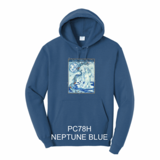 2025 Poster Design Hoodie - Blue