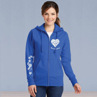 ASF Heart with Ivy - Royal Blue