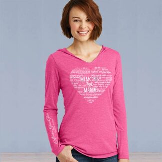 Memories in the Making Heart - Hot Pink