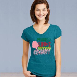 Peace Love Cotton Candy - Galapagos Blue