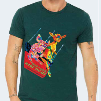 2019 Crazy Good Fair Poster Tee - Unisex - Green