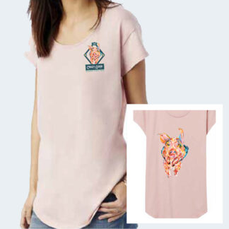 2019 Crazy Good Logo Tee - Ladies - Rose Quartz