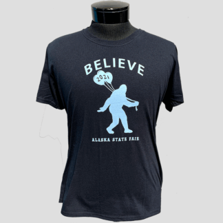 Ladies Black Tee - Believe