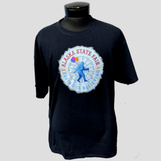 Black Tee - Big Foot Logo