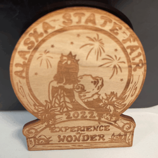 2022 Wooden Button