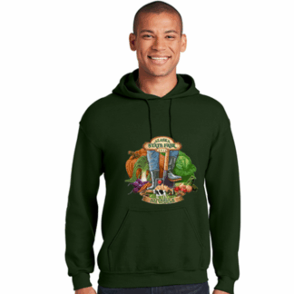Green Hoodie Shovel