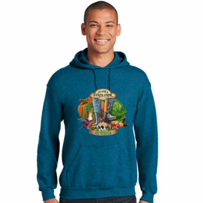 Blue Hoodie Shovel