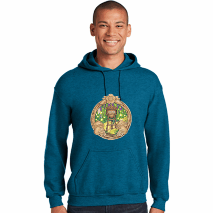 Blue Hoodie Water Tower