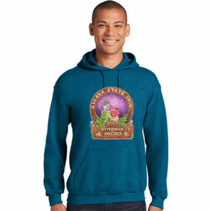 Blue Hoodie 2022 Logo