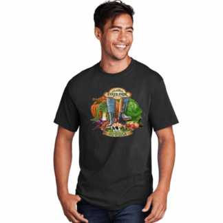 Black Unisex Tee Shovel
