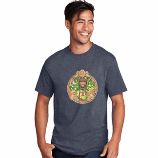 Heather Navy Unisex Tee Water Tower