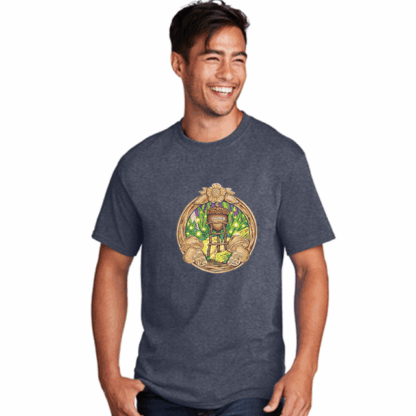 Heather Navy Unisex Tee Water Tower