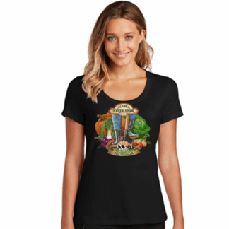 Black Ladies Tee Shovel