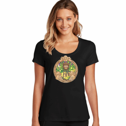 Black Ladies Tee Water Tower