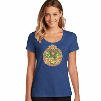 Blue Ladies Tee Water Tower