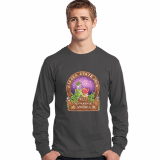 Charcoal Long Sleeve 2022 Logo