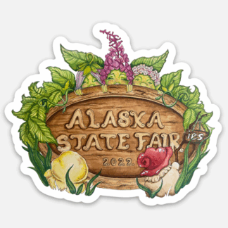 2022 Alaska State Fair Sign
